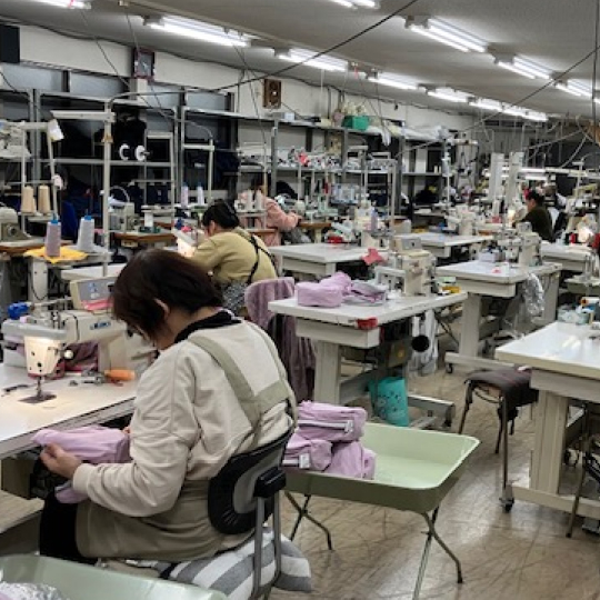 工場紹介　㈲モード桃源舎