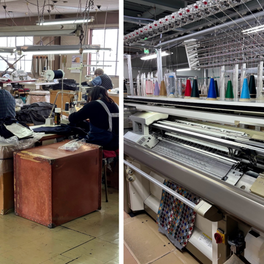 工場紹介　新栄ニット株式会社